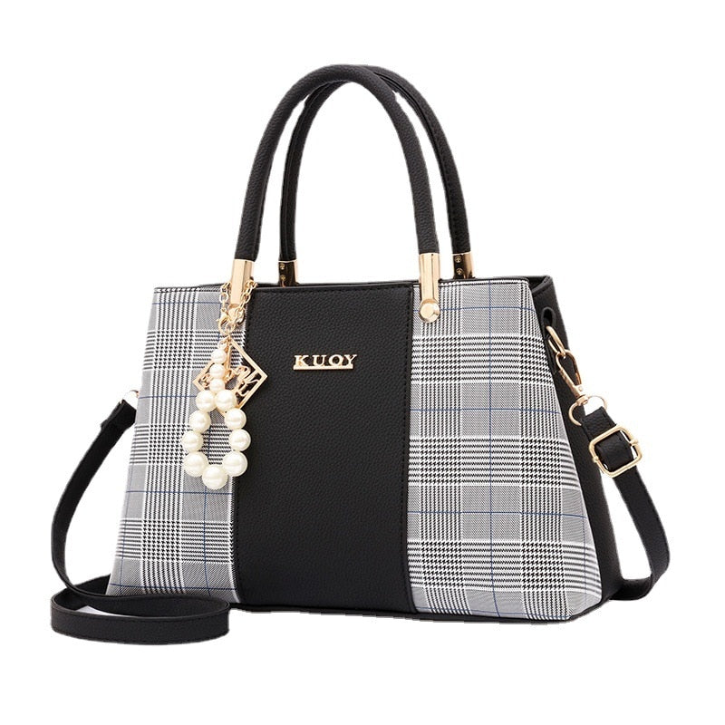 PU Leather Large Capacity Handbag