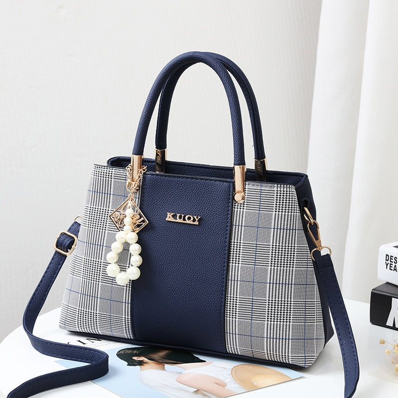 PU Leather Large Capacity Handbag