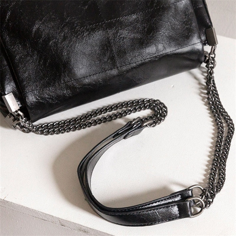 PU Leather Shoulder Bag