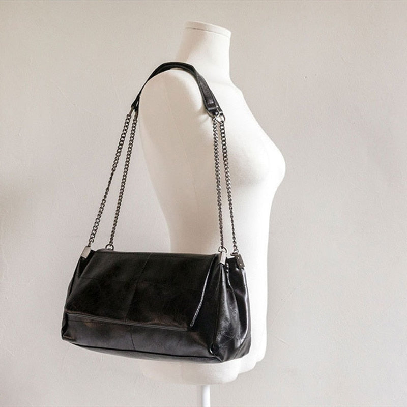 PU Leather Shoulder Bag