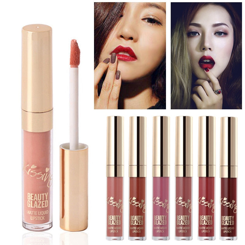 Beauty Glazed 1/6PCS Matte Lipstick