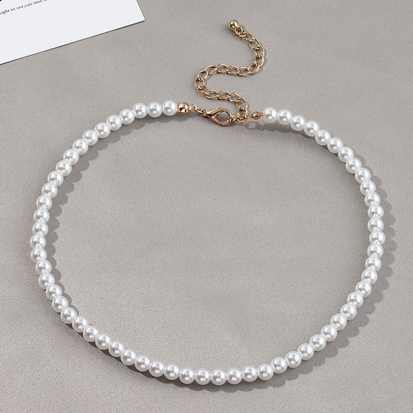 Elegant Jewelry Wedding Big Pearl Necklace