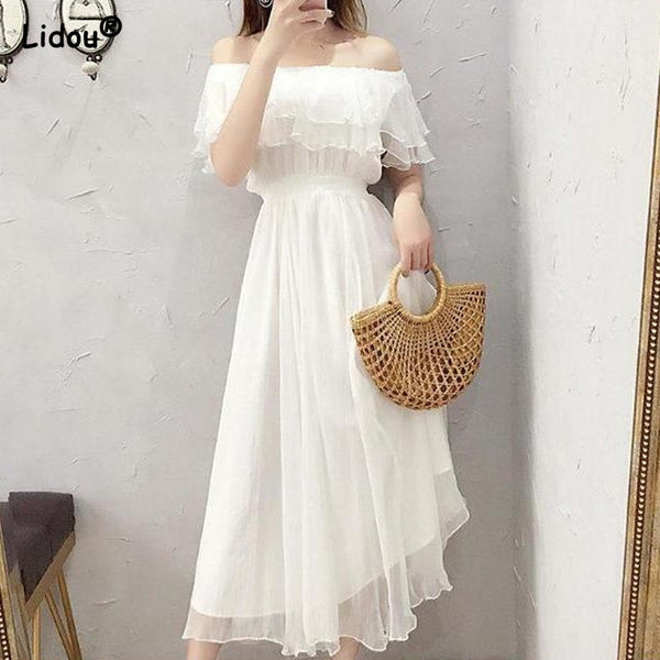 Elegant Off Shoulder Dress