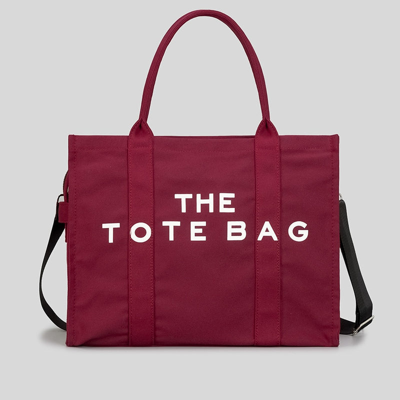 Casual Canvas Large Capacity Tote Bag