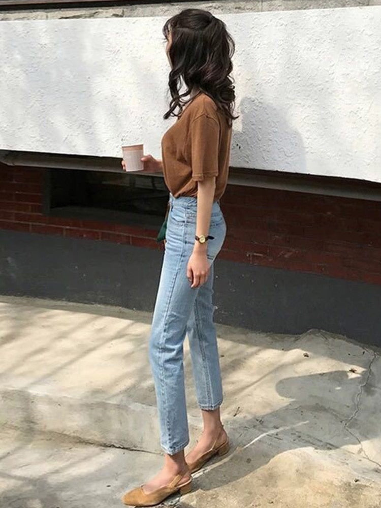 Casual Straight Jeans